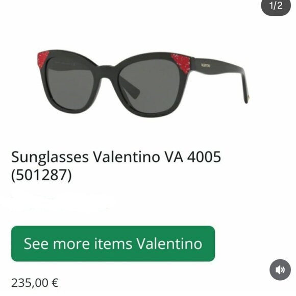 Rare Valentino sunnies - Picture 1 of 1